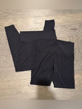 all in motion Black Ultra High Rise Leggings Set